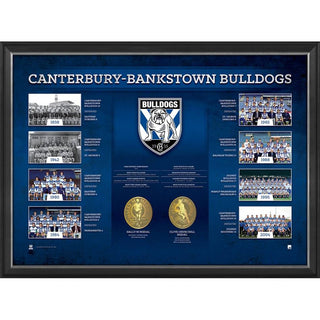 Canterbury Bankstown-Bulldogs Historical Series Display