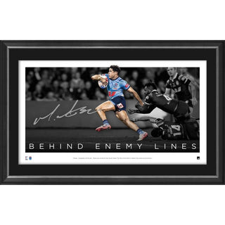 Mitchell Moses Signed NSW Blues Icon Series