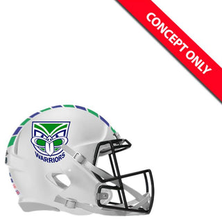 New Zealand Warriors 2025 Riddell Speed Replica Mini Helmet