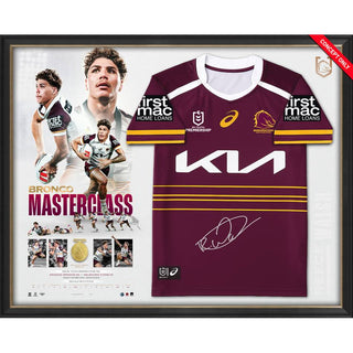 Reece Walsh Signed Jersey Display - Pre Order