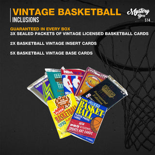 Vintage Basketball Trading Card Mystery Box – Series 14