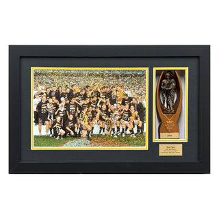 Framed Trophy – 2005 Wests Tigers NRL Premiership Display