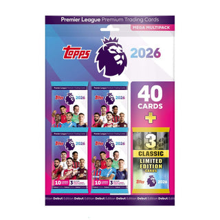2026 Topps Premier League Trading Cards Mega Multipack