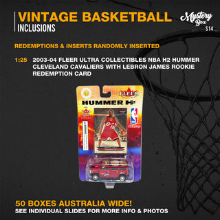 Vintage Basketball Trading Card Mystery Box – Series 14