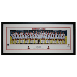 2010 St George Premiership Pano Framed