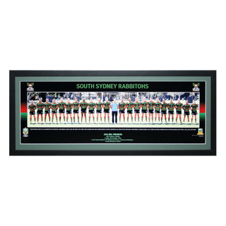 2014 South Sydney Rabbitohs Premiers Team Panoramic Framed