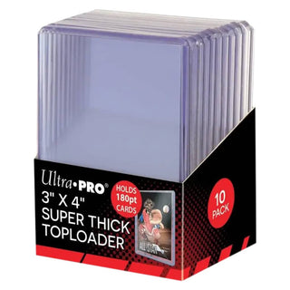 Ultra Pro Super Thick 180pt Toploader 10ct