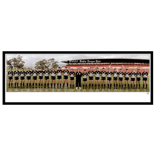 1991 Penrith Panthers Large Panoramic Photo Framed