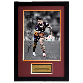 Adam Reynolds Signed 10x12 Portrait Image Framed W/ Photo Proof