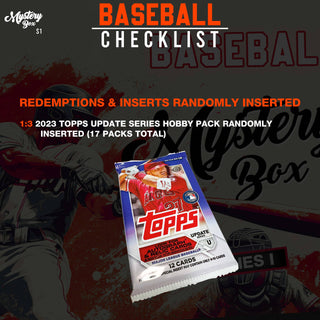 Baseball Trading Card Mystery Box Series 1