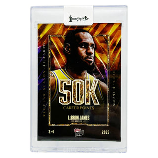 LeBron James 2025 Topps NOW Basketball 50k Career Points #12