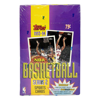 1993-94 Topps Series 1 Basketball Factory Sealed Box