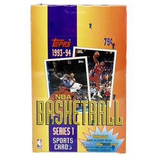 1993-94 Topps Series 2 Basketball Factory Sealed Box