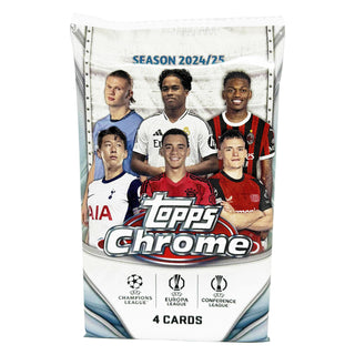 2024-25 Topps Chrome® UEFA Club Competitions Blaster Pack