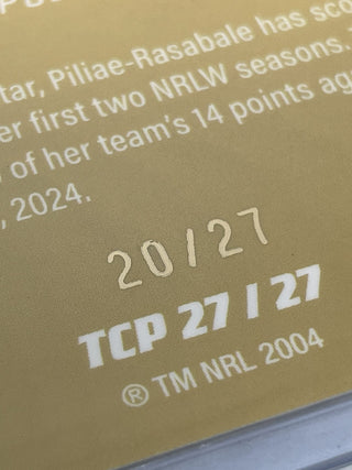 2025 NRL Traders The Converters Pauline Piliae-Rasabale Tigers TCP 27/27 20/27