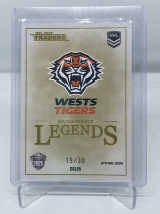 2025 NRL Traders Legends Wayne Pearce Wests Tigers CCL25 19/30