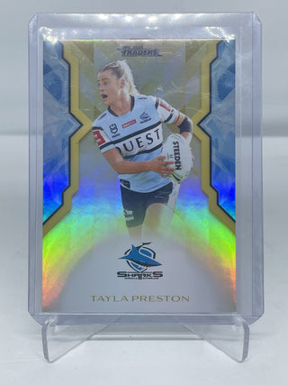 2025 NRL Traders Tayla Preston Cronulla-Sutherland Sharks NRLW WG 20/70 038/197