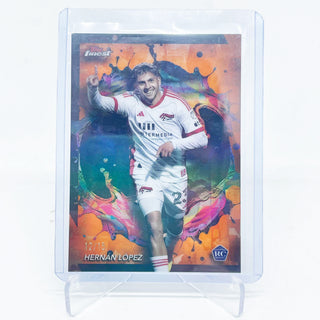 2024 Topps Finest Hernán López Rookie Rare 12/15