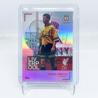 2023 Topps Legends Liverpool Robbie Fowler Parallel 71/99
