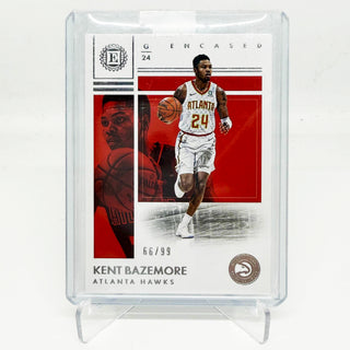 2017-18 Panini Encased Kent Bazemore Atlanta Hawks 66/99