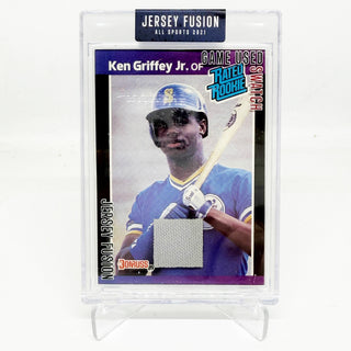 2021 Jersey Fusion Ken Griffey Jr. Rated Rookie Game Used Swatch #JF-KGJ91