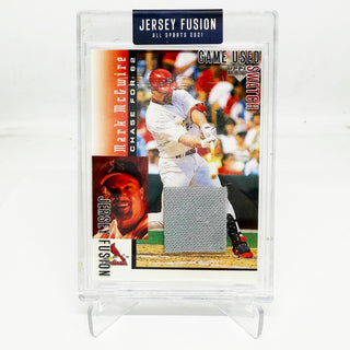 2021 Jersey Fusion Mark McGwire Chase For 62 Game Used Swatch #JF-MM00
