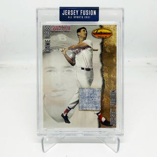 2021 Jersey Fusion Ted Williams Game Used Swatch #JF-TW65