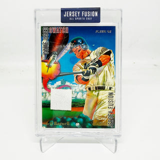 2021 Jersey Fusion Fleer Jeff Bagwell Game Used Swatch #JF-JB00