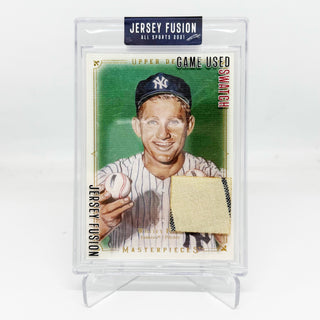 2021 Jersey Fusion Upper Deck Masterpieces Whitey Ford Game Used Swatch #JF-WF69