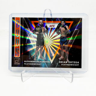 2022 Panini Donruss UFC Duos Alexander Volkanovski / Brian Ortega Gold - No. 6