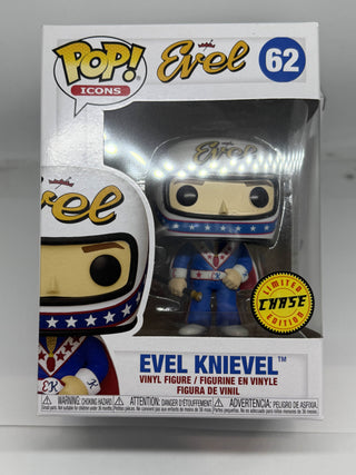 Funko Pop! Icons Vinyl: Evel Knievel Limited Edition Chase #62