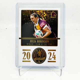 2025 NRL Elite 2024 Dally M Awards Julia Robinson - DM # 21/36