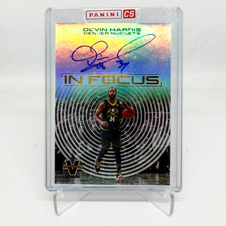 2017-18 Panini Vanguard In Focus Devin Harris Auto 46/99
