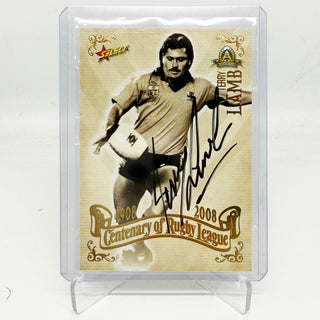 1908-2008 Centenary of Rugby League Terry Lamb Hand Signed #93