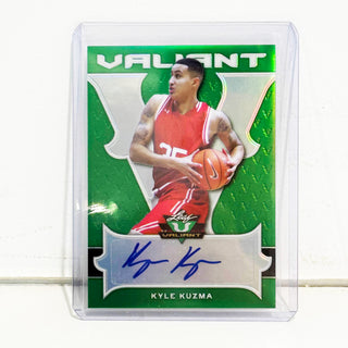 2018 Leaf Valiant Kyle Kuzma Auto Green 51/60