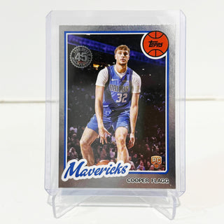 2025-26 Topps 45th Anniversary Cooper Flagg RC #80BK-51