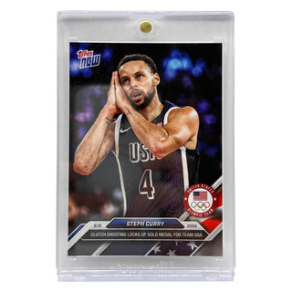Steph Curry - 2024 Olympic Games TOPPS NOW® Card 27