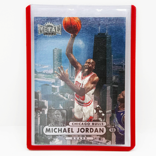1997-98 SkyBox Metal Universe Skyscraper Michael Jordan - No. 23