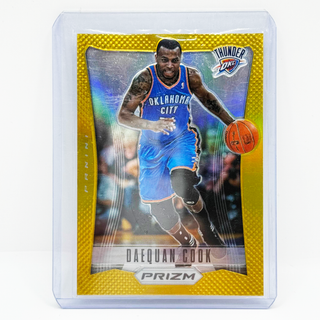 2012-13 Panini Prizm Daequan Cook Gold 06/10