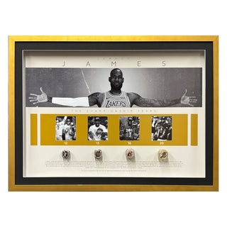 LeBron James Championship Replica Ring Display