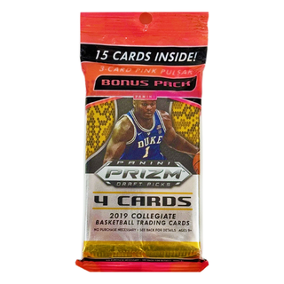 2019-20 Panini Prizm Collegiate Draft Picks Basketball Sealed Fat Cello Pack