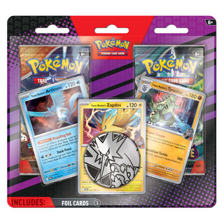 Pokémon TCG Enhanced 2-Pack Blister (Zapdos, Articuno & Tyranitar) - Pre Order