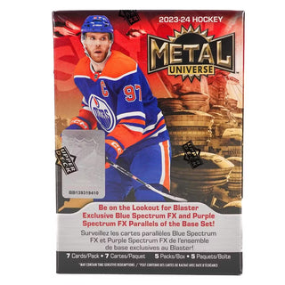 2023-24 Upper Deck Skybox Metal Universe Hockey 5-Pack Blaster Box