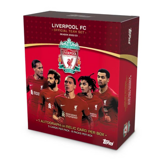 2022/23 Topps Liverpool FC Official Team Set Soccer Box