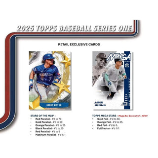 Topps 2025 MLB Series 1 Baseball Super Box