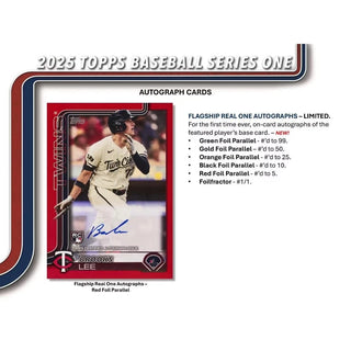 Topps 2025 MLB Series 1 Baseball Super Box