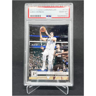 2019 Panini Chronicles Luka Doncic PSA Gem Mint 10