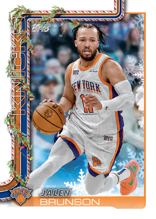 2025-26 Topps Holiday Basketball Mega Box - Pre Order