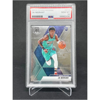 2019 Panini Mosaic Ja Morant Rookie PSA Gem Mint 10