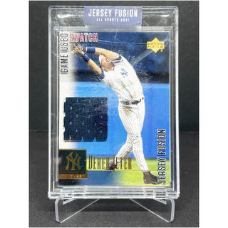 Upper Deck Derek Jeter Jersey Fusion Game Used Swatch #JF-DJ94